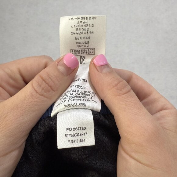 Patagonia Baggies Shorts Mens Large Blue Nylon Swim Trunks Fast Dry Drawstring - Picture 12 of 13